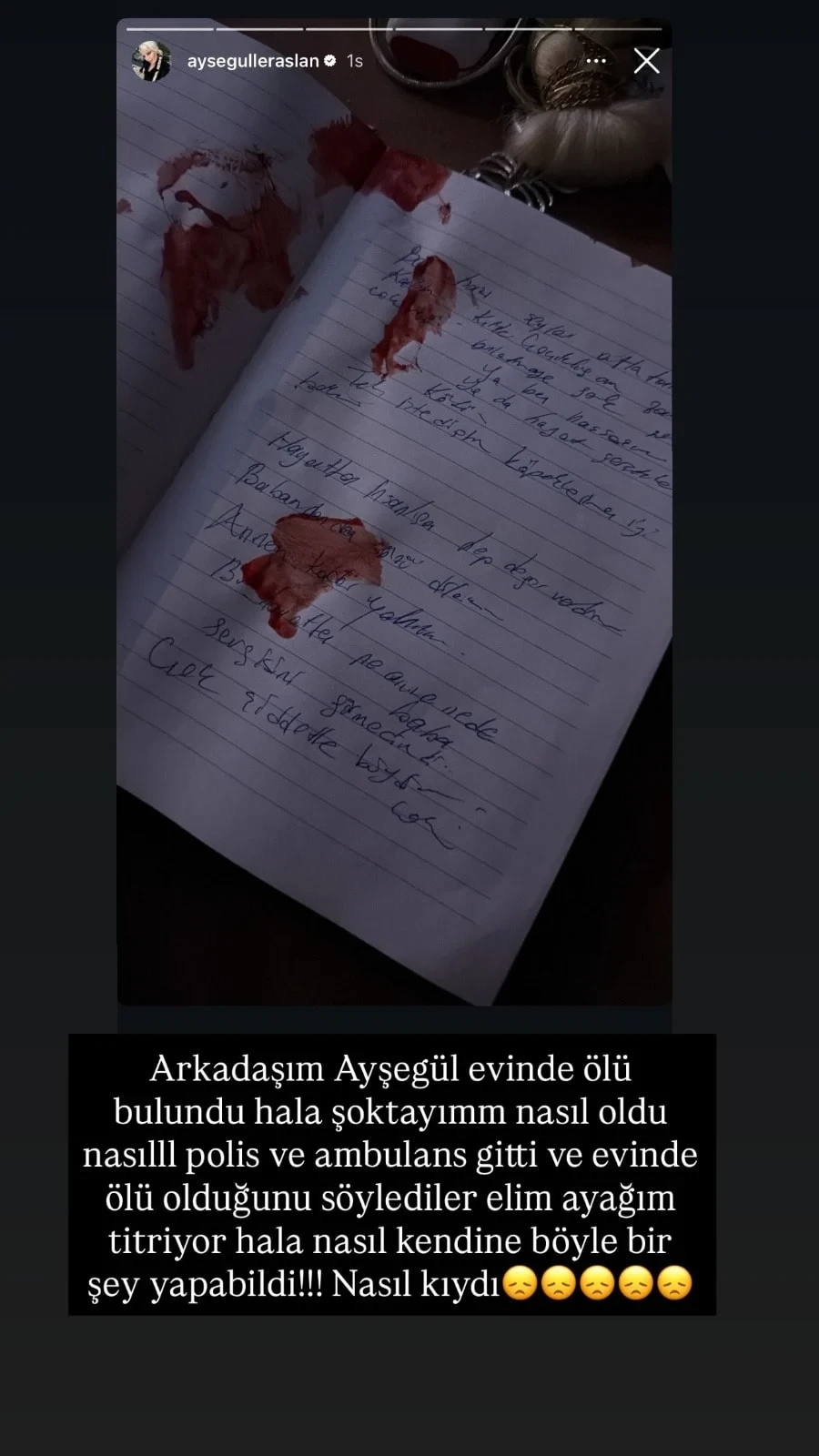 “İşte Benim Stilim”in iştirakçısı məktub yazıb, intihar etdi